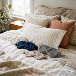 Pillows & Eye Mask