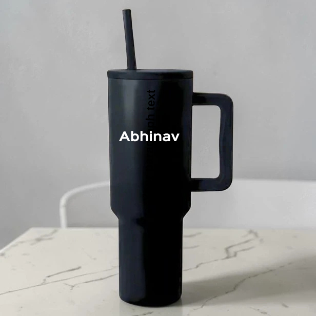 Quench Tumbler Black Custom