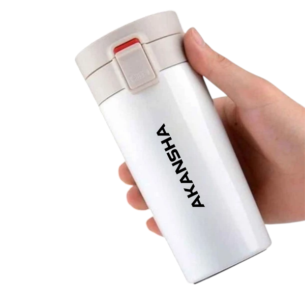 Custom Coffee Tumbler White