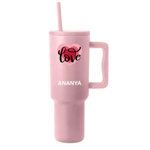 Quench Tall Tumbler White, Arimo Font - Test