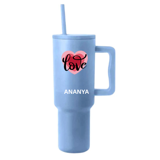 Quench Tall Tumbler White, Arimo Font