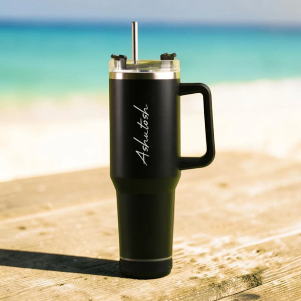 Personalized Tumbler with Wireless Speaker