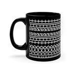 Black Hidden Message Coffee Mug - See Message When You Pour Hot Beverage