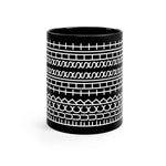 Black Hidden Message Coffee Mug - See Message When You Pour Hot Beverage