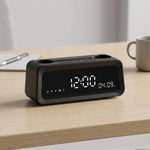 StationMaster Digital Clock, Wireless Speaker, Pen Stand & Mobile Holder