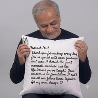 Custom Cushion For Mom & Dad