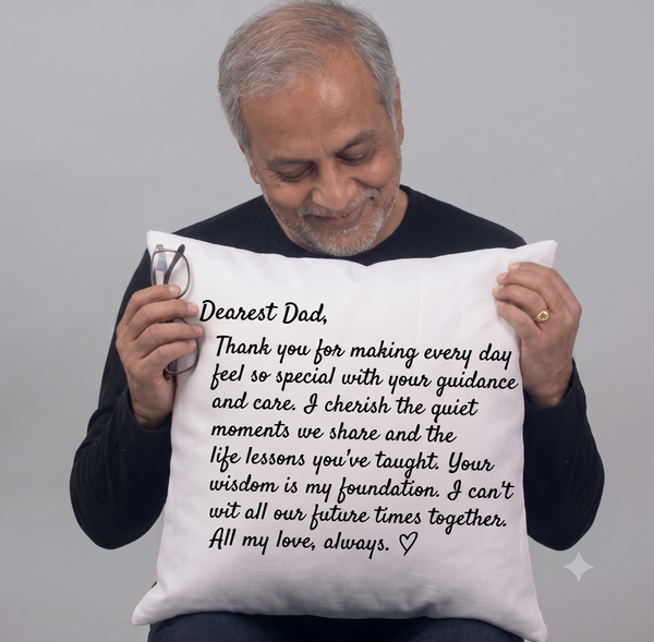 Custom Cushion For Mom & Dad