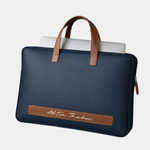 Blue Laptop Bag – Customizable & Stylish