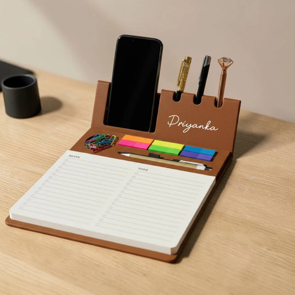 Personalized DeskCollective Table Organizer
