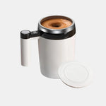 The DeskMaster Self Stirring Temperature Display Mug