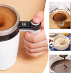 The DeskMaster Self Stirring Temperature Display Mug