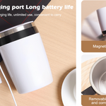 The DeskMaster Self Stirring Temperature Display Mug