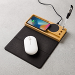 Its Wow Ecofriendly 5-in-1 Wireless Charger with Foldable Mouse Pad