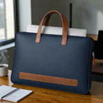 Blue Laptop Bag – Customizable & Stylish