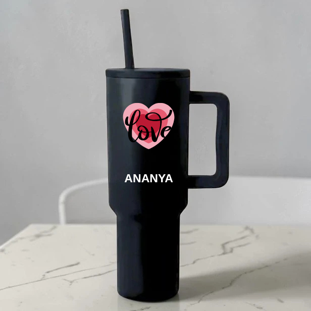 Quench Tall Tumbler White, Arimo Font