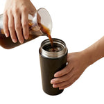 Personalized Travel Coffee Flask Sipper With Name Engraved - 380ML - Test