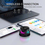 Its WOW Magnetic Portable BT Speaker With RGB Lights
