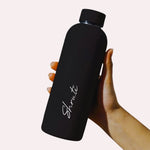 Matt Double Insulated Water Bottle with Name 500ml Stainless Steel Bottles for Office Home Travel- BPA Free, Leakproof