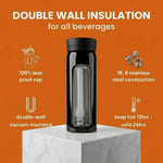 Personalized Mini Vacuum Insulated Steel Water Bottle – 300ml - High Summit