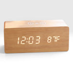 Moku Digital Clock With Wireless Charging