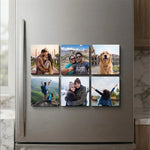 Personalized Photo Magnet Set of 6 - Add Your Image