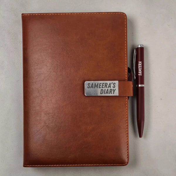 Personalized Tan GiftSet for Personal & Gifting