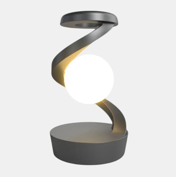 AeroOrb Rotating Lamp with Wireless Charger