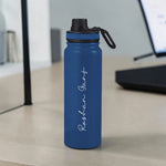 Personalized Water Bottles with Name 800ml Double Insulated Bottles - Keeps Water Hot/Cold for Hours