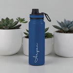 Personalized Sipper Bottle 800ml / 1000 ml Double Insulated Water Bottle with Name - Keeps Water Hot/Cold for Hours (Copy)
