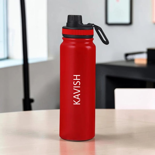 Personalized Water Bottles with Name 800ml Double Insulated Bottles - Keeps Water Hot/Cold for Hours