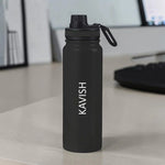 Personalized Water Bottles with Name 800ml Double Insulated Bottles - Keeps Water Hot/Cold for Hours