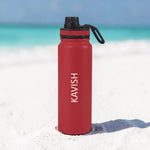 Personalized Water Bottles with Name 800ml Double Insulated Bottles - Keeps Water Hot/Cold for Hours