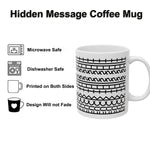 Hidden Message Coffee Mug, Funny Coffee Cup for Work Besties, Coworkers & Office Humor Gift