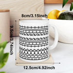 Hidden Message Coffee Mug, Funny Coffee Cup for Work Besties, Coworkers & Office Humor Gift