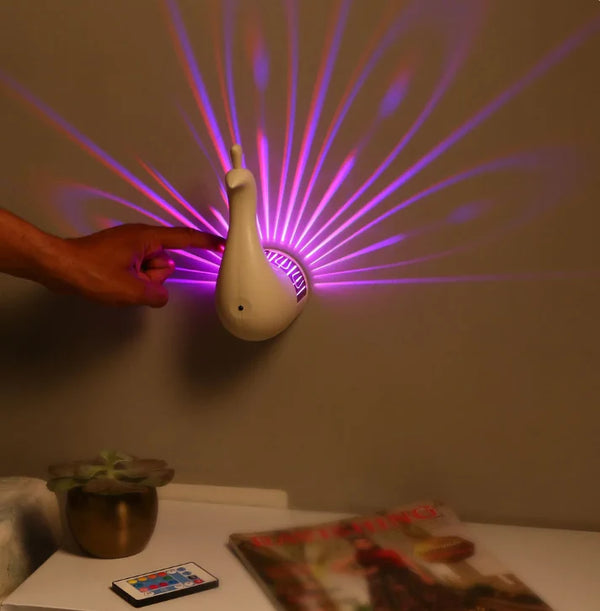 Plume Peacock Ambient Wall Light