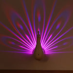 Plume Peacock Ambient Wall Light
