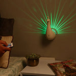 Plume Peacock Ambient Wall Light