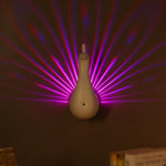 Plume Peacock Ambient Wall Light