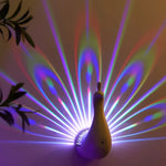 Plume Peacock Ambient Wall Light