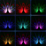 Plume Peacock Ambient Wall Light