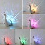 Plume Peacock Ambient Wall Light