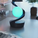 AeroOrb Rotating Lamp with Wireless Charger